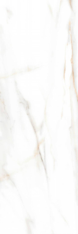 Faianta rectificata tip marmura, Ardenza Brillo 30x90 cm, alb, finisaj lucios [2]