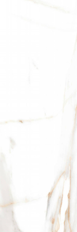 Faianta rectificata tip marmura, Ardenza Brillo 30x90 cm, alb, finisaj lucios [1]