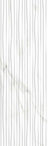 Faianta rectificata tip marmura, Ardenza Decor Sea Mat 30x90 cm, alb, finisaj mat [2]