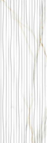 Faianta - Faianta rectificata tip marmura, Ardenza Decor Sea Mat 30x90 cm, alb, finisaj mat