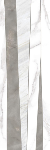 Faianta - Faianta rectificata tip marmura, Tebas Gris Mix 30x90 cm, gri, finisaj mat