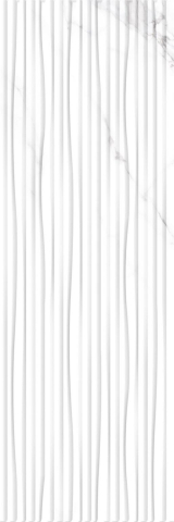 Faianta - Faianta rectificata tip marmura, Tebas Decor Sea Gris 30x90 cm, alb, finisaj mat