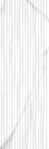 Faianta rectificata tip marmura, Tebas Decor Sea Gris 30x90 cm, alb, finisaj mat [2]