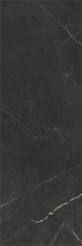 Faianta rectificata tip marmura, Vernazza Negro 30x90 cm, negru, finisaj mat [2]