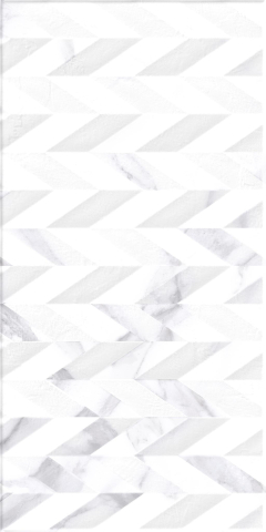 Faianta - Faianta tip marmura, Pisa Espiga Gris 30x60 cm, alb, finisaj mat