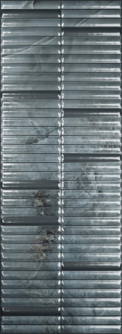 Faianta - Faianta tip marmura Orizzonte Navy Str 32.8x89.8, verde, finisaj lucios