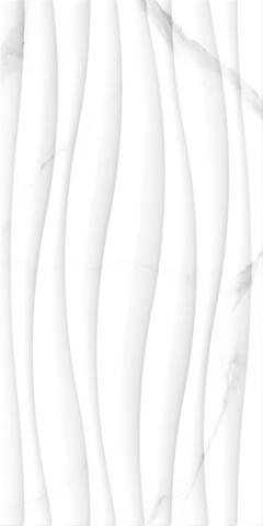 Faianta tip marmura, Livorno Wave Gris 30x60 cm, alb, finisaj lucios [2]