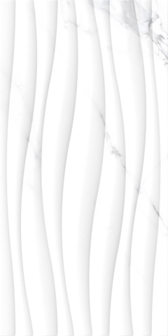 Faianta - Faianta tip marmura, Livorno Wave Gris 30x60 cm, alb, finisaj lucios