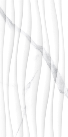 Faianta tip marmura, Livorno Wave Gris 30x60 cm, alb, finisaj lucios [3]