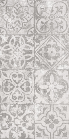 Faianta tip piatra, Portland Hidraulico Gris 30x60 cm, gri, finisaj mat [1]