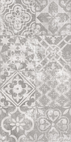 Faianta tip piatra, Portland Hidraulico Gris 30x60 cm, gri, finisaj mat [2]