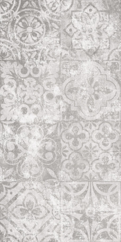 Faianta - Faianta tip piatra, Portland Hidraulico Gris 30x60 cm, gri, finisaj mat