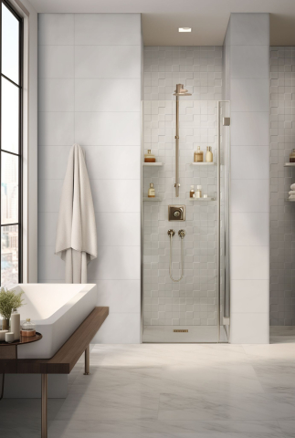 Faianta White Brillo 30x60 cm, alb, finisaj lucios [1]