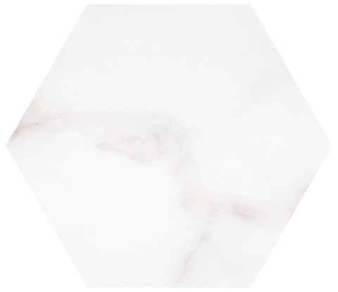 Brick & More - Gresie/Faianta portelanata tip marmura Diamond Gold Mate 15x17, alb, finisaj mat