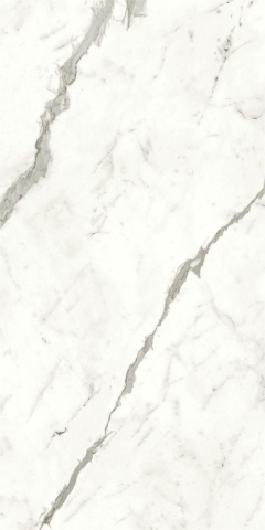 Gresie portelanata, Marvel Shine Statuario Supremo Matte A4QY 60×120 cm, alb, finisaj mat [1]