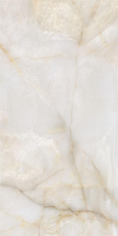 Gresie - Gresie portelanata, Onix Cream 60×120 cm, bej, finisaj lucios