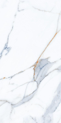 Gresie interior - Gresie portelanata tip marmura Azul azu1 60x120 cm alb, albastru, finisaj lucios