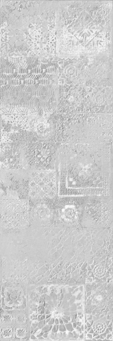 Faianta - Faianta rectificata Munich Decor White Mat, 40x120 cm, alb, finisaj mat
