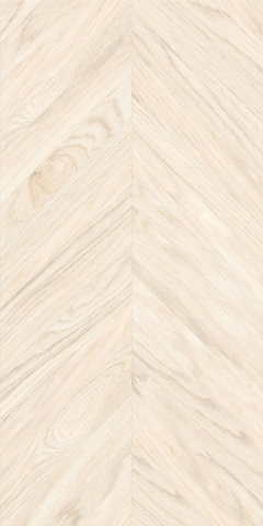 Gresie interior - Gresie rectificata portelanata tip lemn, Tilia Chevron Natural 3635, 60x120 cm, bej, finisaj mat