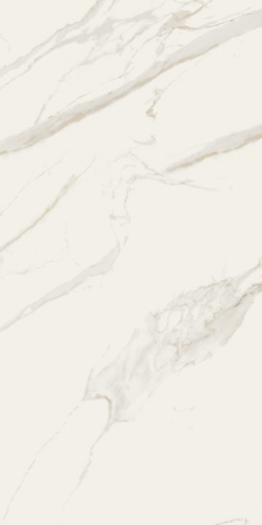 Gresie exterior - Gresie rectificata tip marmura, Anima Calacatta Oro 60X120cm, alb, finisaj mat