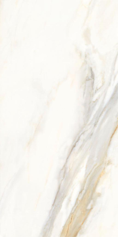 Gresie interior - Gresie rectificata tip marmura Anubis 60X120cm, alb, finisaj lucios