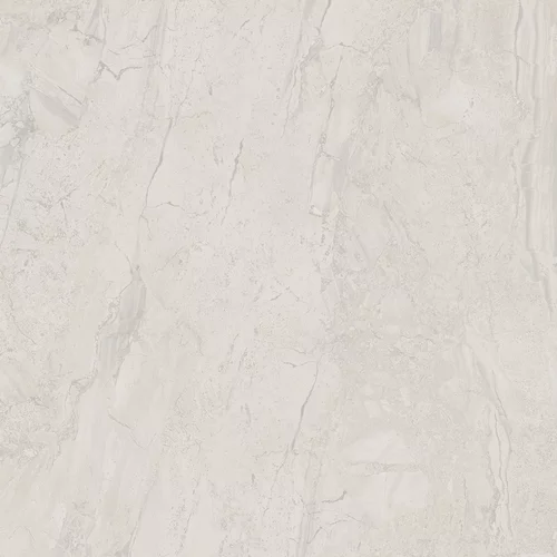 Gresie exterior - Gresie rectificata tip marmura Saint Cathedral White 119.8 x 119.8, alb, finisaj semilucios