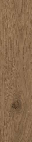 Gresie - Gresie tip lemn, Mossa Brown 11x60 cm, maro, finisaj mat