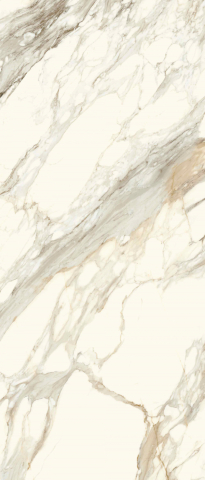 Gresie interior - Gresie rectificata tip marmura, Anima Ever Apuan Gold 60X120cm, alb, finisaj lucios