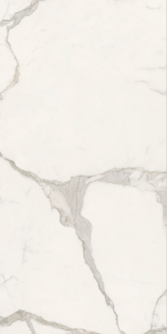 Gresie interior - Gresie rectificata tip marmura, Anima Futura Majestic White 60X120cm, alb, finisaj lucios