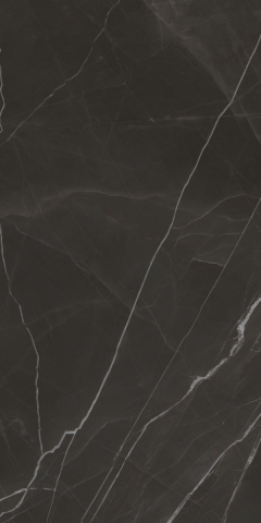 Gresie interior - Gresie rectificata tip marmura, Anima Wonder Night 60X120cm, negru, finisaj lucios