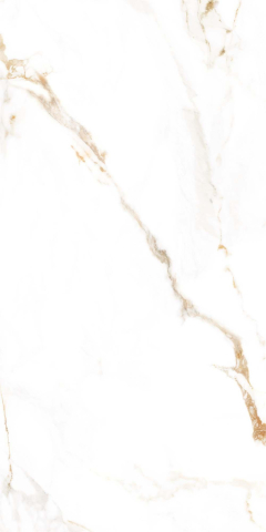 Gresie interior - Gresie rectificata tip marmura, Breeze White Matt 60x120 cm, alb, finisaj lucios