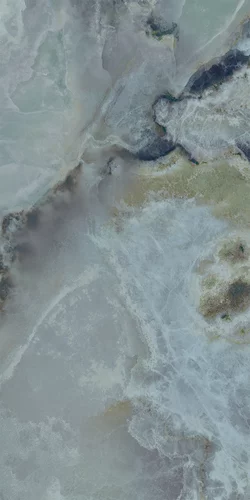 Gresie exterior - Gresie rectificata tip marmura Invisible Green 59.8 x 119.8, turcoaz, finisaj lucios