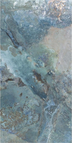 Gresie interior - Gresie rectificata tip marmura SG Mercan Lappato 60x120, albastru, finisaj mat