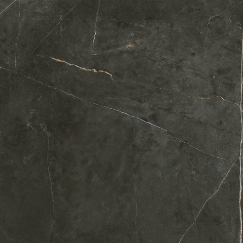 Gresie rectificata tip marmura, Vernazza Negro 59.6x59.6 cm, negru, finisaj mat [2]