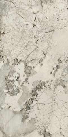 Gresie exterior - Gresie rectificata tip marmura, Anima Wonder Glacier 60X120cm, alb, finisaj lucios