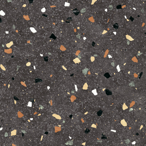 Gresie rectificata tip piatra, Galaxy Negro 59.6x59.6 cm, negru, finisaj mat [1]