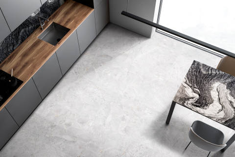 Gresie rectificata tip piatra, Maine Gris 59.6x59.6 cm, gri, finisaj mat [4]