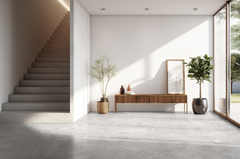 Gresie rectificata tip piatra, Moon Gris 59.6x59.6 cm, gri, finisaj mat [3]