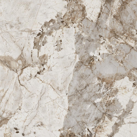 Gresie - Gresie tip ciment River Cliff Light Grey 119.8x119.8, alb, finisaj mat