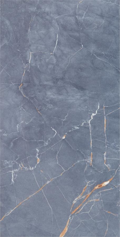 Gresie exterior - Gresie tip marmura Chic Stone Blue 59.8x119.8, albastru, finisaj semilucios
