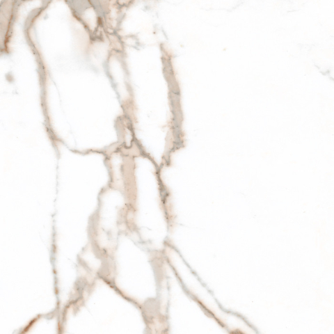 Gresie interior - Gresie tip marmura, Orobianco White 6162, 60x60 cm, rectificata, alb, maro, finisaj mat