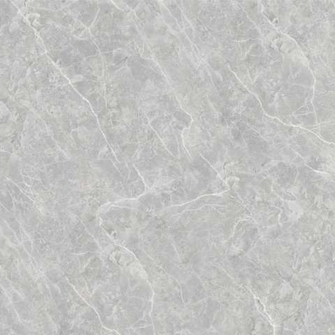 Gresie interior - Gresie tip marmura, Sidona Light Grey 6470, 60x60 cm, portelanata, gri, finisaj lucios