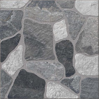 Gresie interior - Gresie tip piatra 6567 Castro Grey 45x45 1.21mp/cut, gri