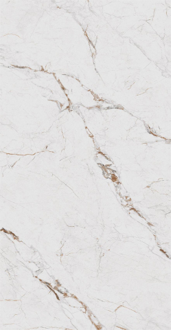 Gresie exterior - Gresie tip marmura Aceria White 59.8x119.8, alb, finisaj mat