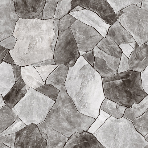 Gresie exterior - Gresie tip piatra Kilyos Anthracite KIL2 45x45 cm, finisaj mat, gri