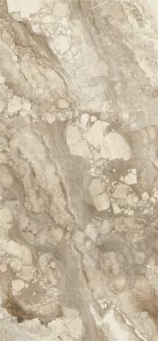 Gresie XXL - Lastre - Lastra - Gresie portelanata tip marmura XXL, Rialto Avorio Polished 120x260 cm, crem, finisaj lucios