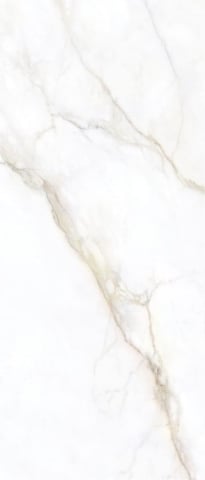 Gresie XXL - Lastre - Lastra - Gresie portelanata XXL, Diamond Gold Mate 120x280 cm, alb, finisaj mat