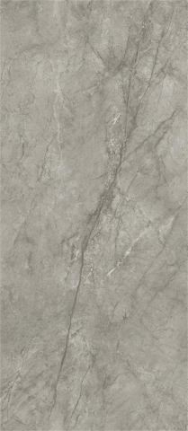 Gresie XXL - Lastre - Lastra - Gresie portelanata XXL tip marmura Marvel Meraviglia Silver Majestic AK1L, 120x278 cm, gri, finisaj lucios