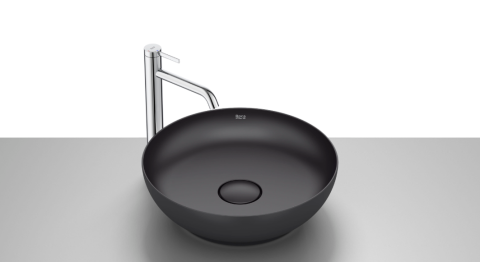 Lavoar - Lavoar pe blat Fineceramic, 425 mm, A32787M080, negru, mat