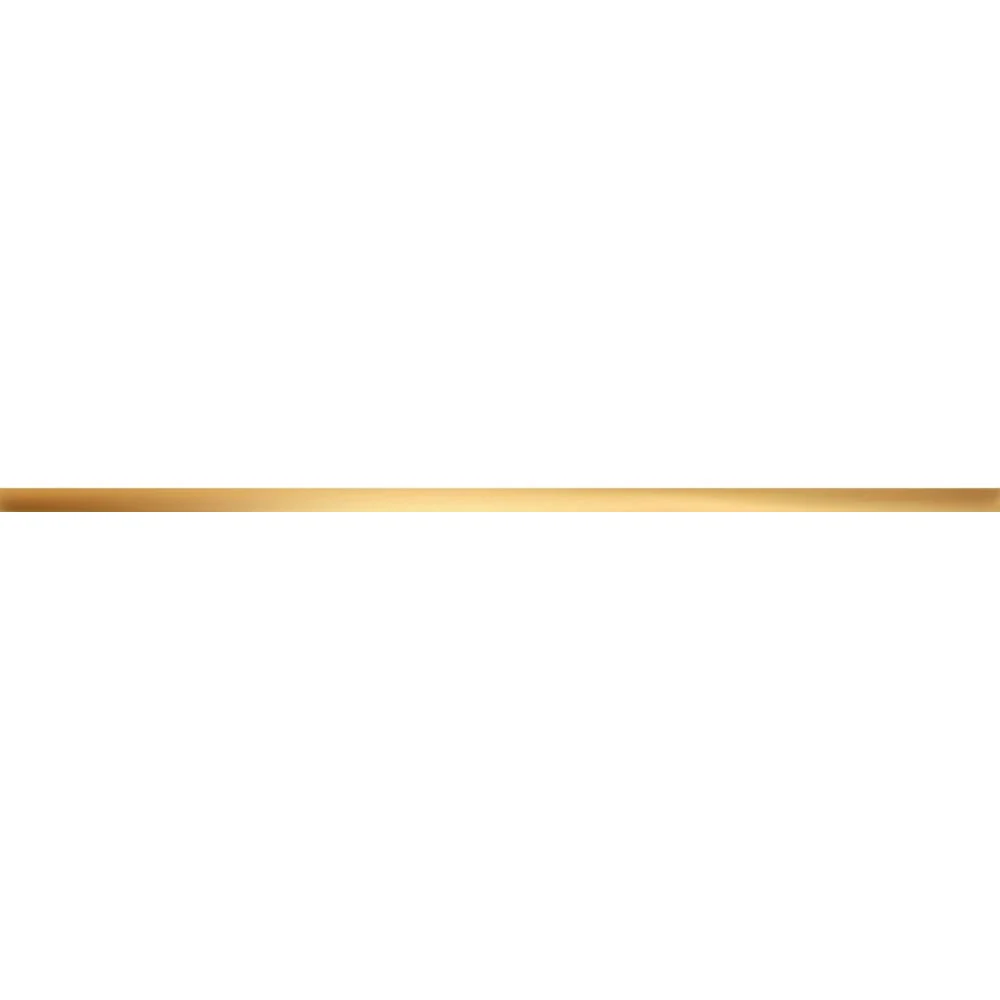 Piese decorative - List Origami Gold 89.8x2.3, auriu, finisaj lucios